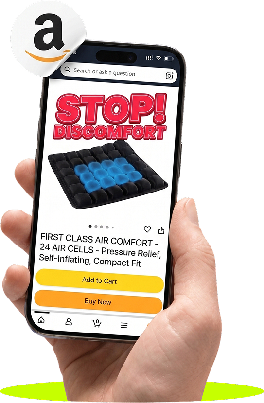 Amazon Mobile Listing Mockup
