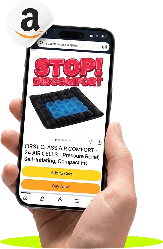 Amazon Mobile Listing Mockup